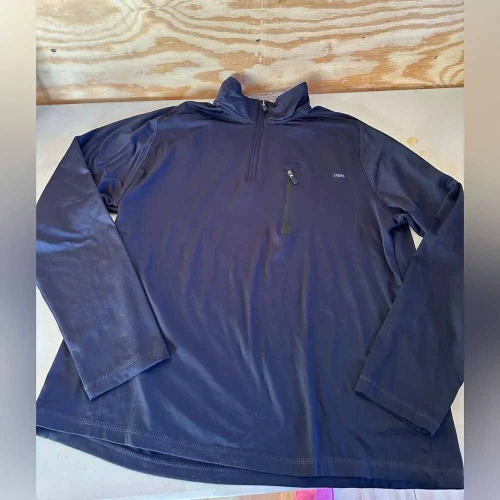 Chaps 1/2 zip Pullover Jacket